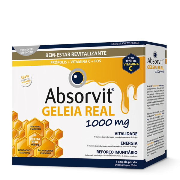 Absorvit Geleia Real Ampolas 10ml x20